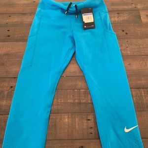 Nike Epic Luxe Women's Running Crop Leggings-laser blue M